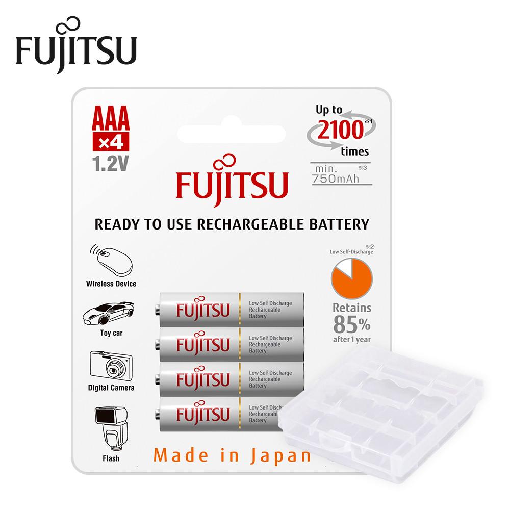 후지쯔 충전건전지 충전용/충전식 배터리 스탠다드 AAA 800mAh 4개입