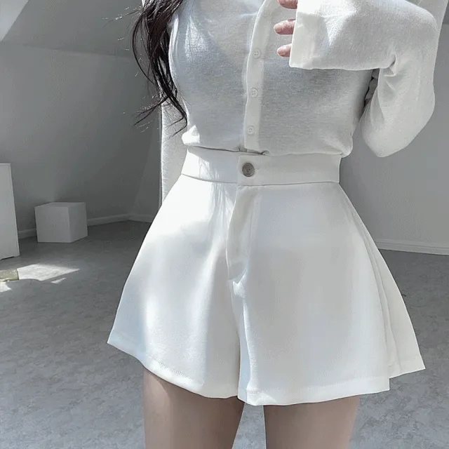 [XS단독입고] [골반커버/라인커버] 미니 A라인 반바지 숏팬츠 핫팬츠 미니팬츠 슬랙스미니PT