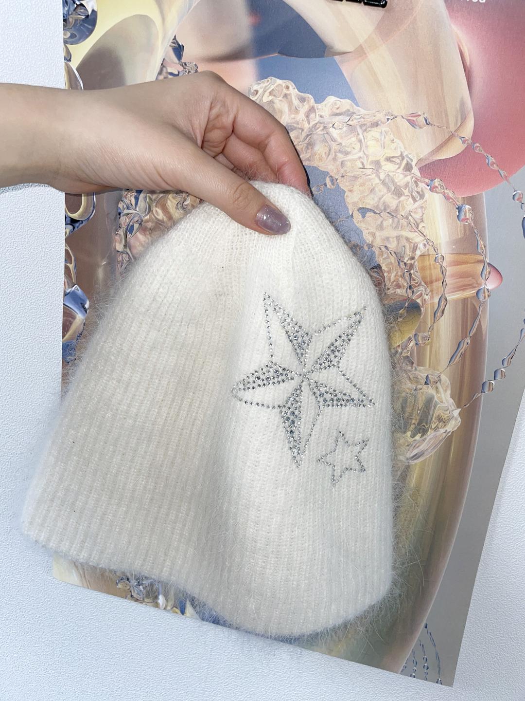 Angora ver.) Star Beanie (3color)