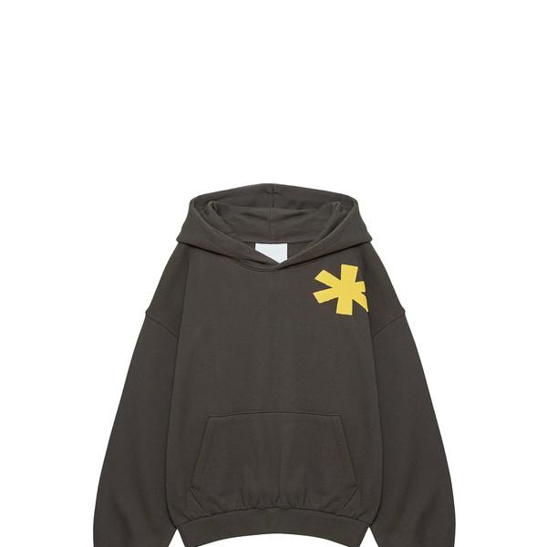 Asterisk hoodie [Khaki brown]