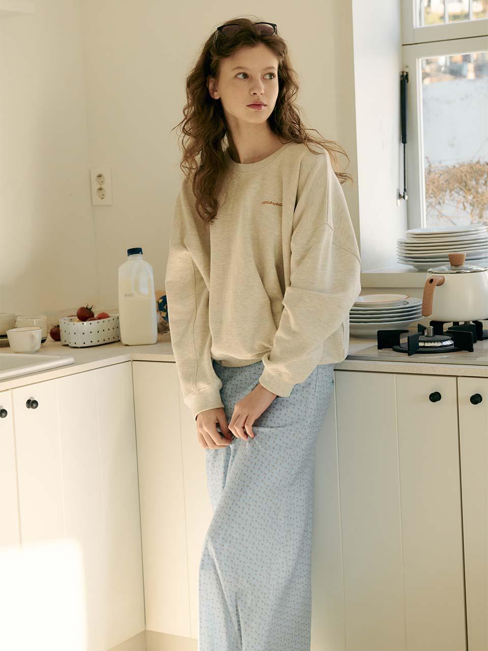 Flower Pattern Long Skirts VC2512SK103M_2color