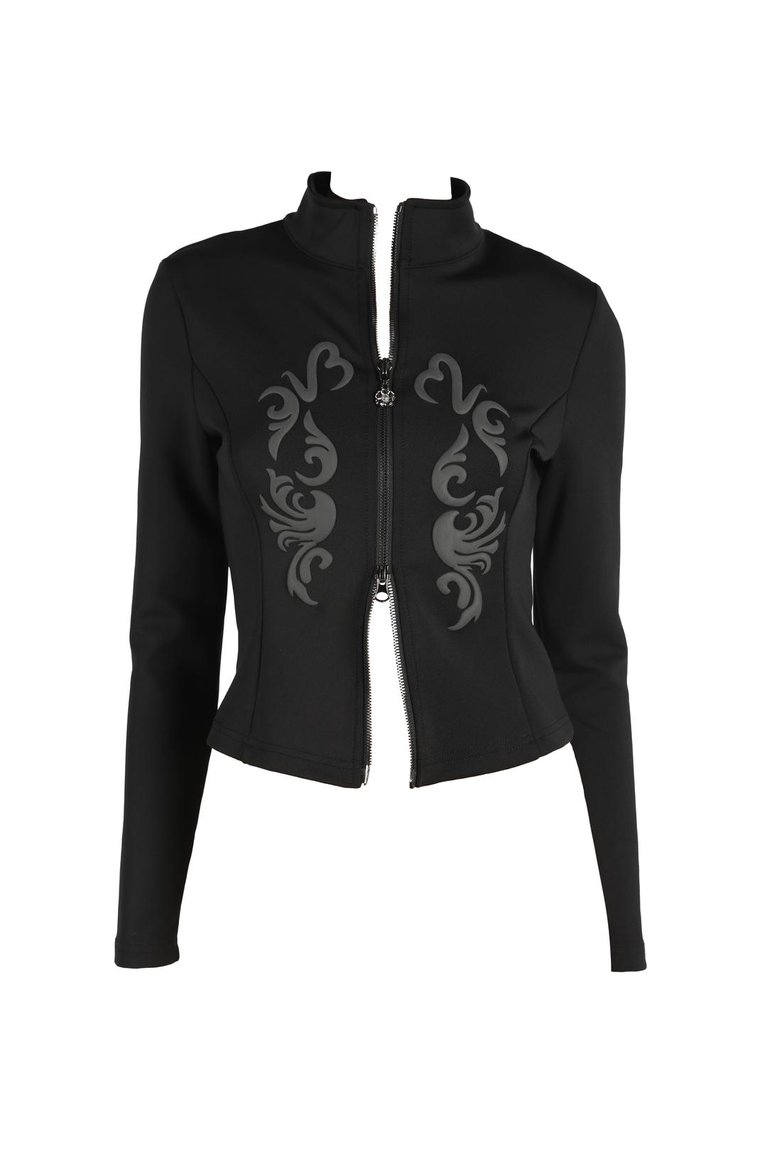 Smoke two way zip up