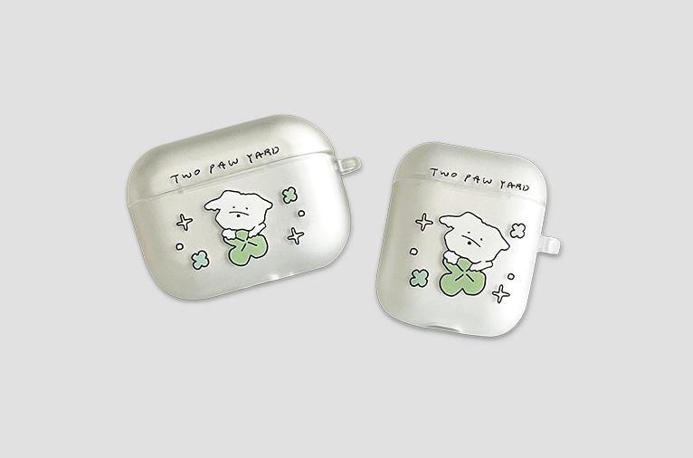 [투포우야드] clover puppy airpods case (재입고)