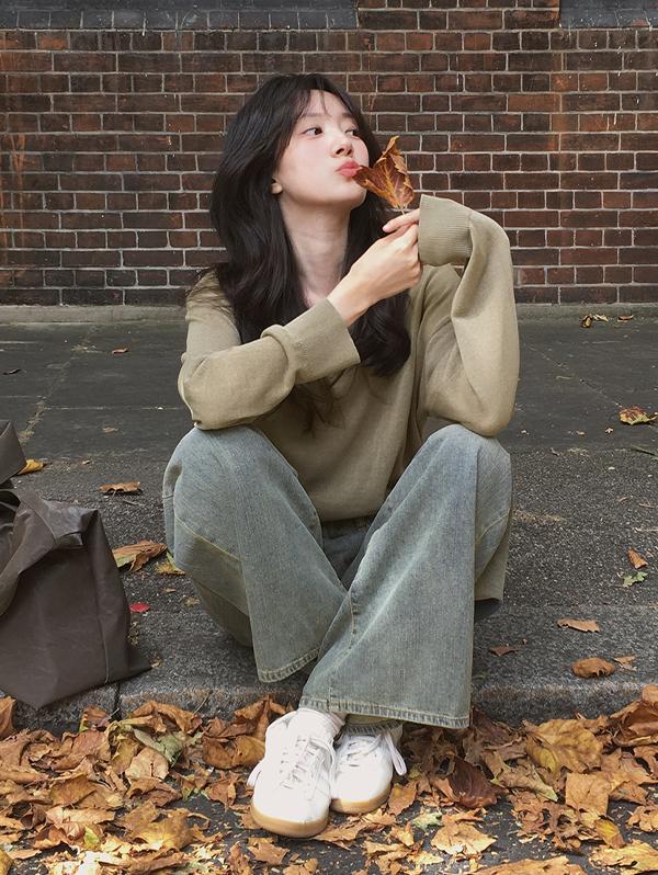 슬로우앤드 [👖와이드핏/핏극찬] #SLOWMADE. 모어와이드 리얼빈티지 데님팬츠 (+베이직/롱ver) - 4 size