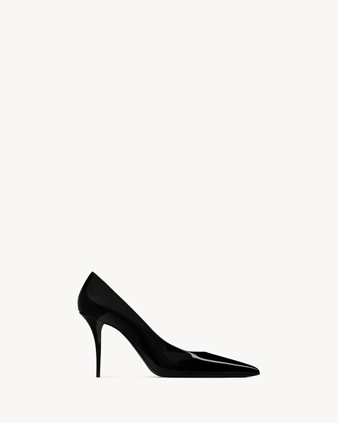 페이턴트 가죽 소재의 NORMA 펌프스 | Saint Laurent | YSL.com