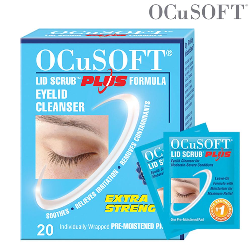 오큐소프트 리드스크럽 포뮬라 20매 눈꺼풀세정제 눈세척 눈청소 눈기름샘 다래끼 아이클린