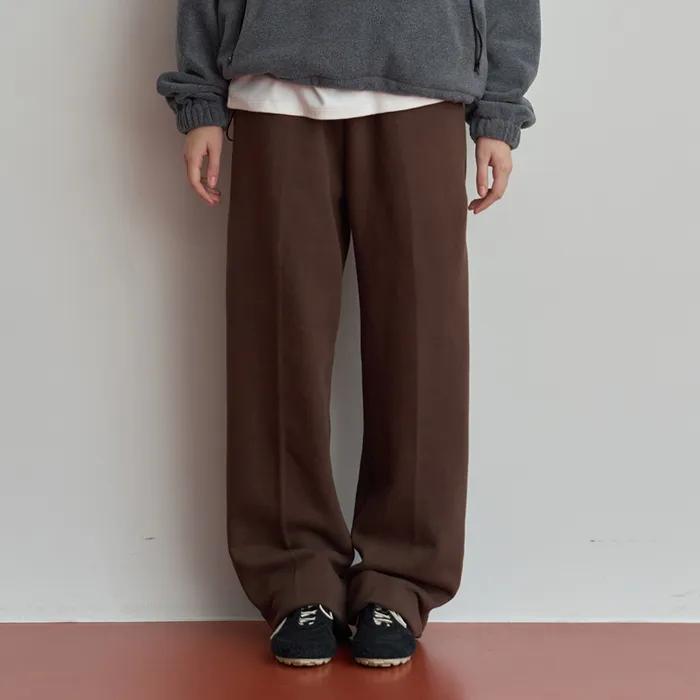 Winter jogger slacks (Brown)