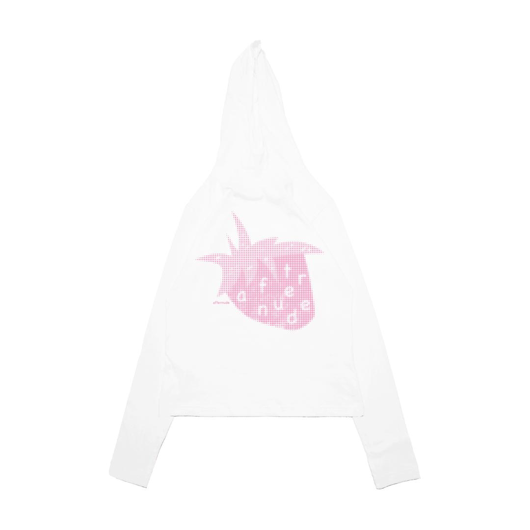 STRAWBERRY HOODIE (WHITE)