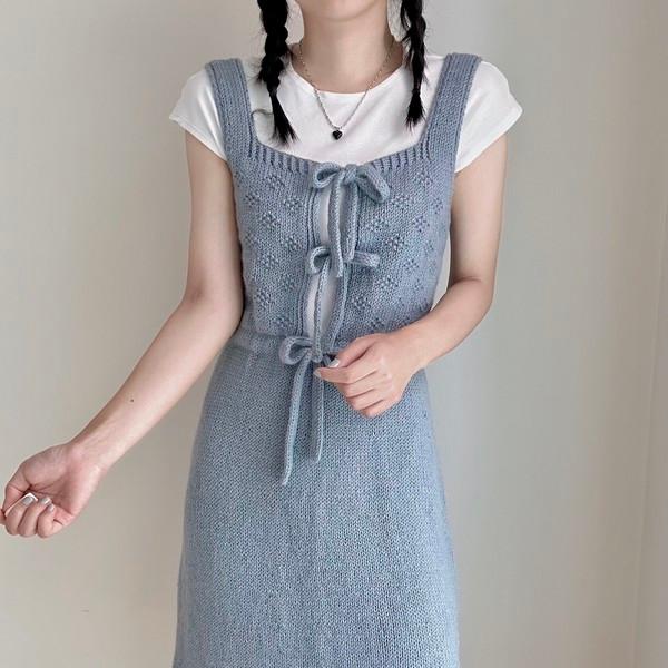 도로시 리본 원피스 & 뷔스티에