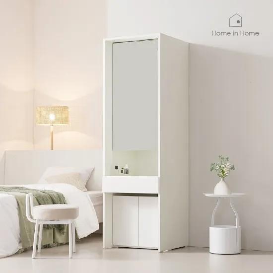 스탠딩화이트 키큰 전신거울 수납 화장대 600 N42 - 한샘몰