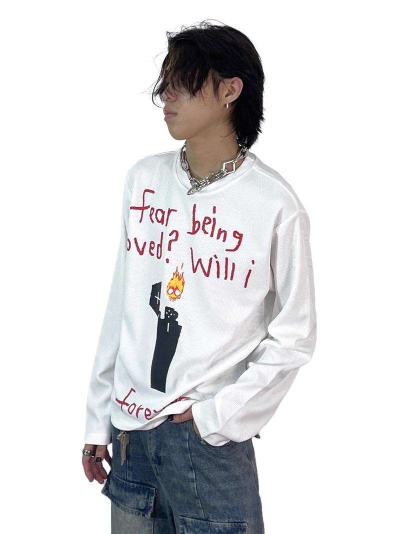 Lighter Letter Graffiti Printing Sleeve