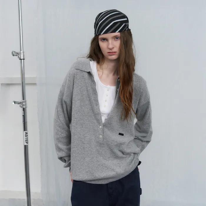 [4th] Kyale henry knit - grey