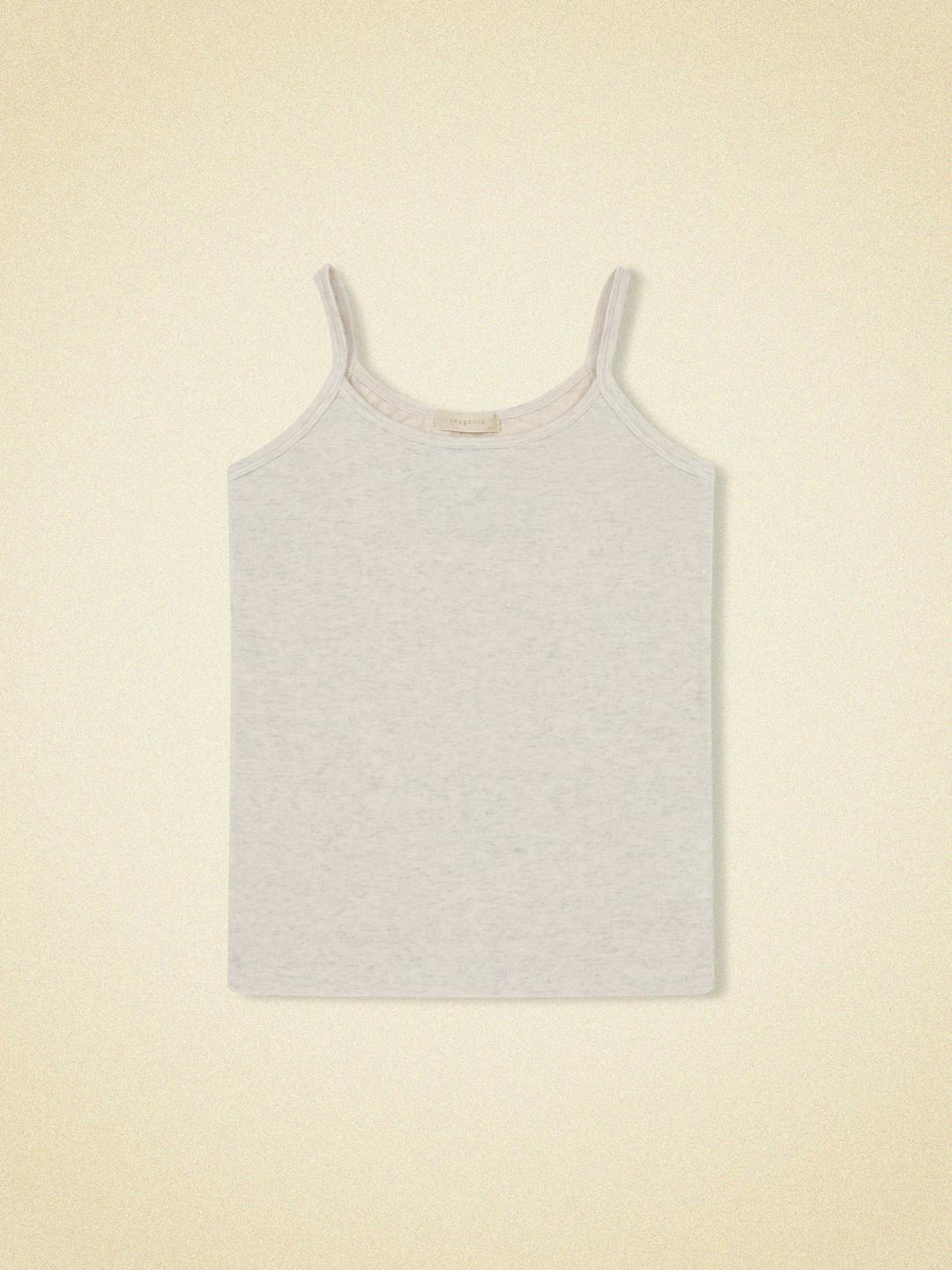 snug sleeveless (oat gray)