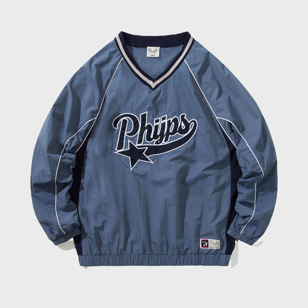 PHYPS TAIL LOGO 2 LAYERS LS NAVY