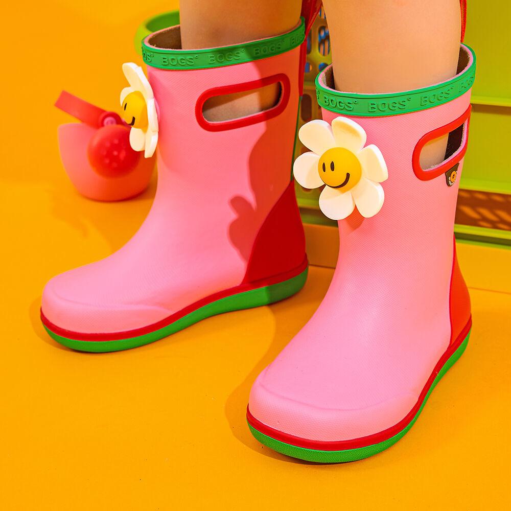 [보그스X위글위글] 키즈 레인부츠 - PINK