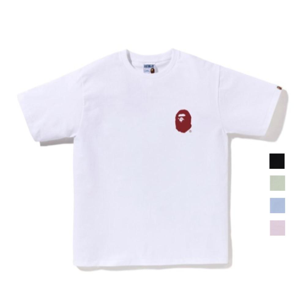 베이프 A BATHING APE LETTERED TEE M 남녀공용 반팔 티셔츠