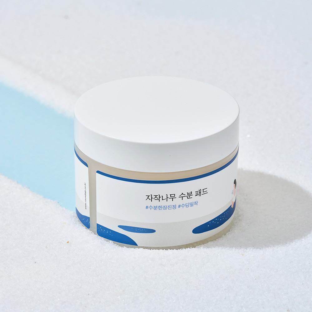 [월간세일][증정:자작수분크림1.5ml]라운드랩 자작나무 수분 패드 80매