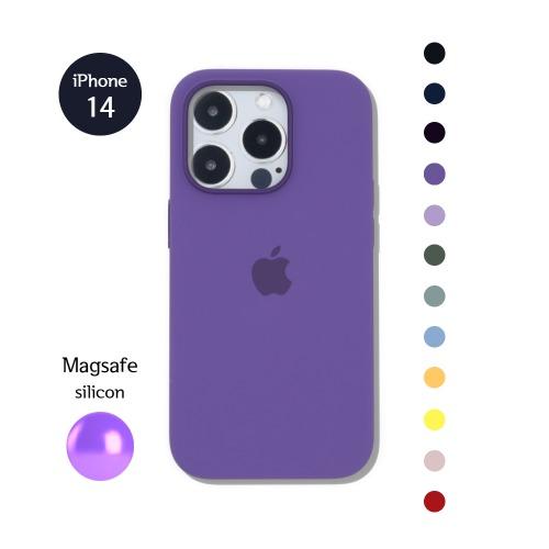 아이폰 맥세이프 실리콘 케이스 12컬러