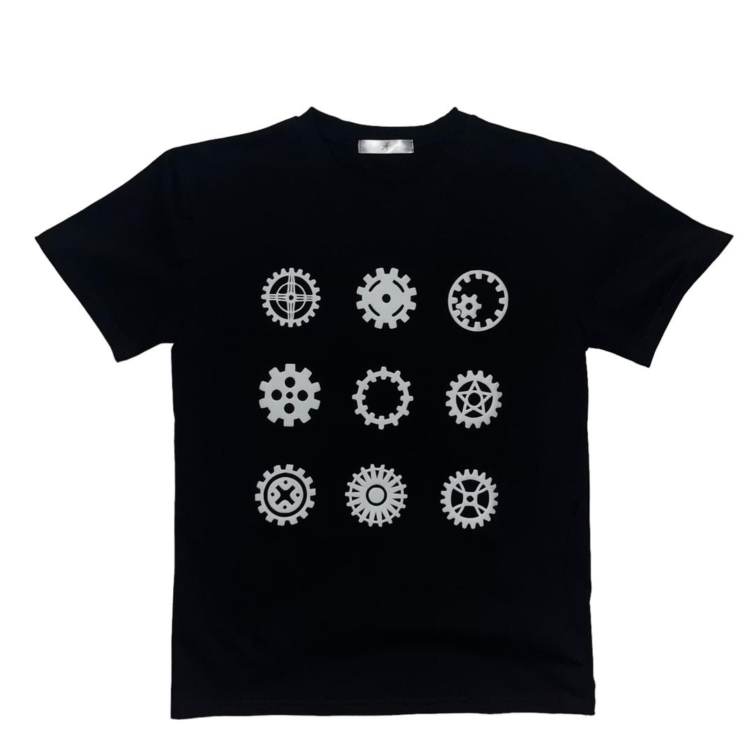 NINE GEARS T-SHIRT (BLACK)