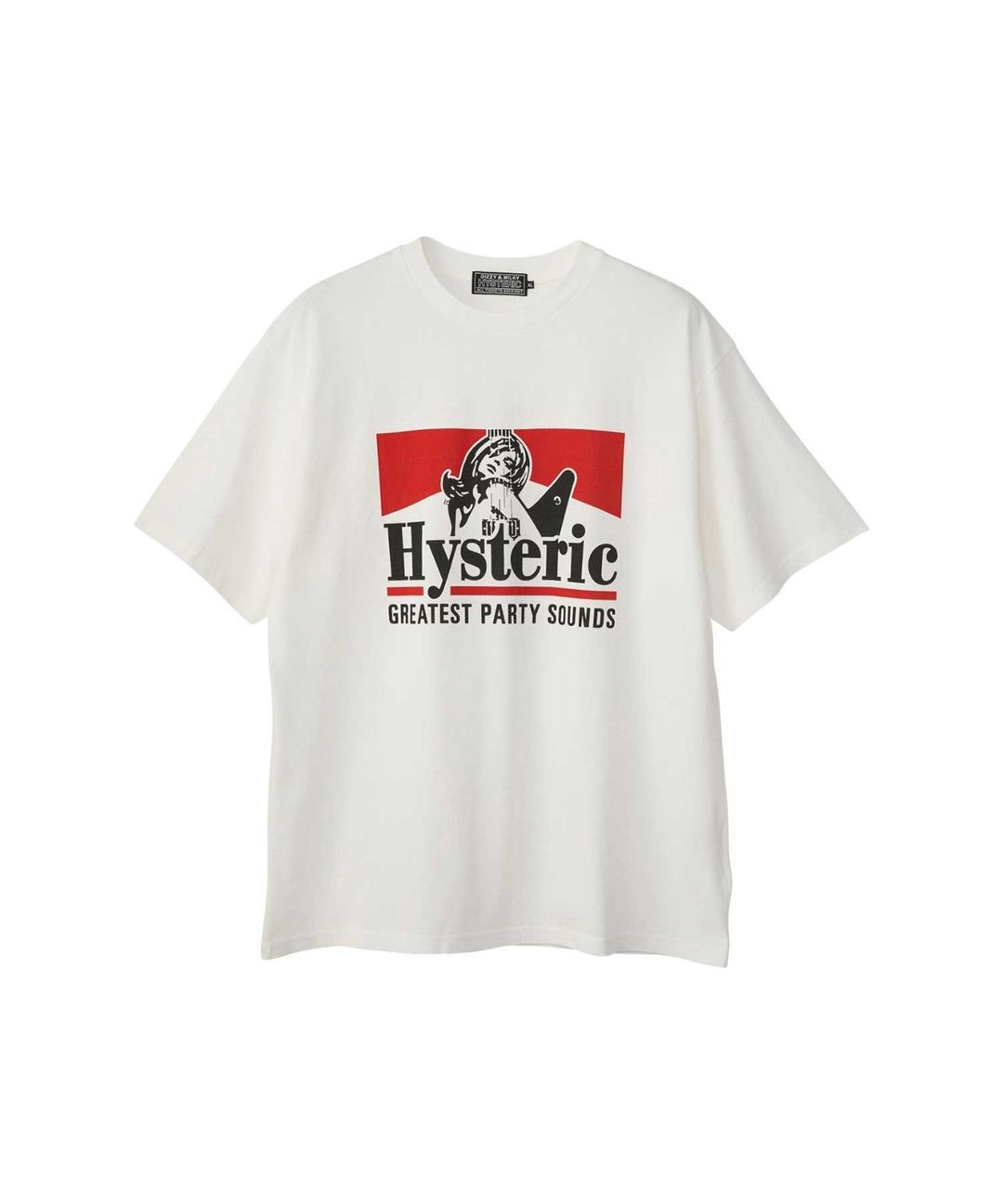 GREATEST PARTY SOUNDS Tシャツ|HYSTERIC GLAMOUR MEN | HYSTERIC GLAMOUR ONLINE STORE ヒステリックグラマーオンラインストア