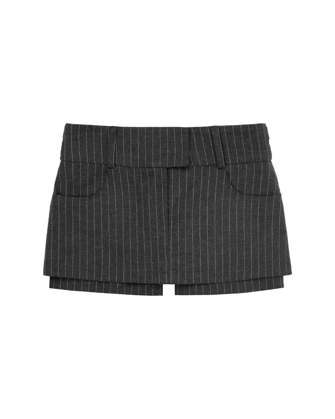 CS STRIPE LOW WAISTTAP SKORT-064