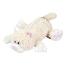 NICI 고양이 피겨 파우치 필통(34cm) 화이트 캣