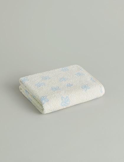 페이스 타월 - 블루 포그 데이지 (1p)