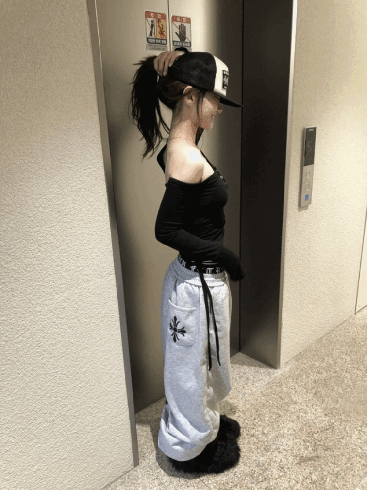 Chrome Sagging Pants