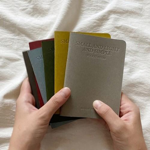 pocket notes(라인노트) 6color