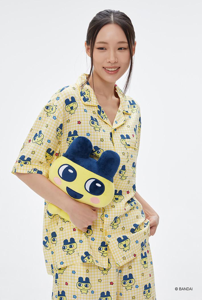 [7/21 순차출고] [다마고치] 반팔 파자마(YELLOW)_SPPPF38U03