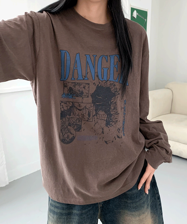 [UNISEX]덴저 쭉티셔츠