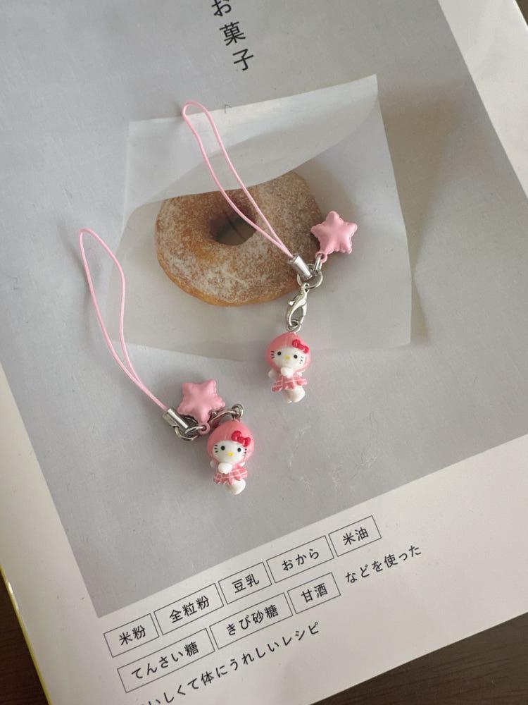 made / 미니 팅커벨 헬로키티 스트랩 / 키링