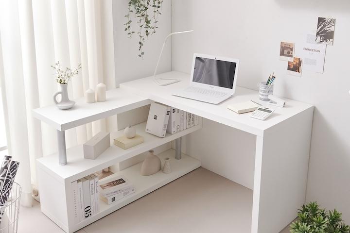 쿠폰가 164,000원ㅣ코넬 이지 데스크 파티션 학생 책상 책장 세트 확장 테이블 1200