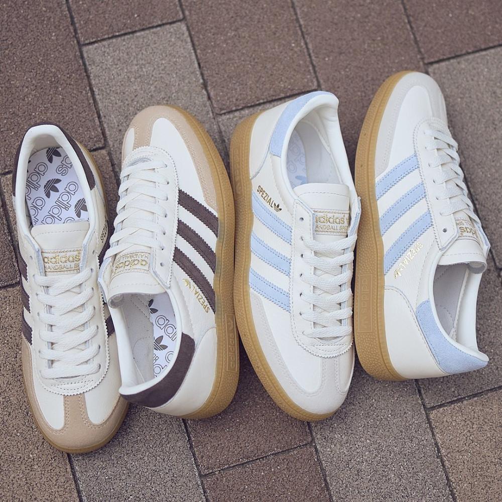 아디다스 핸드볼 스페지알 다크브라운 스카이블루 검 IE3709 IE3710