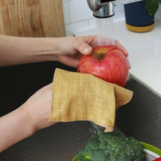 아파트32 삼베수세미/ 친환경 천연 수세미/ 찜기 보자기/ 과일 야채 세척솔