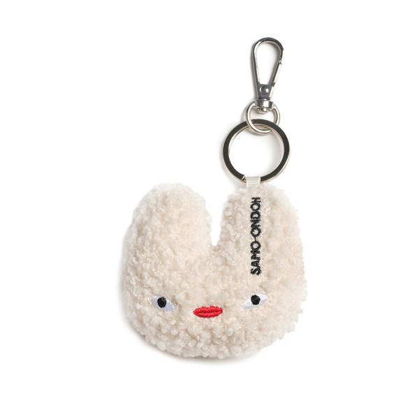 ACC Tokiyom keychain eco shearling ivory