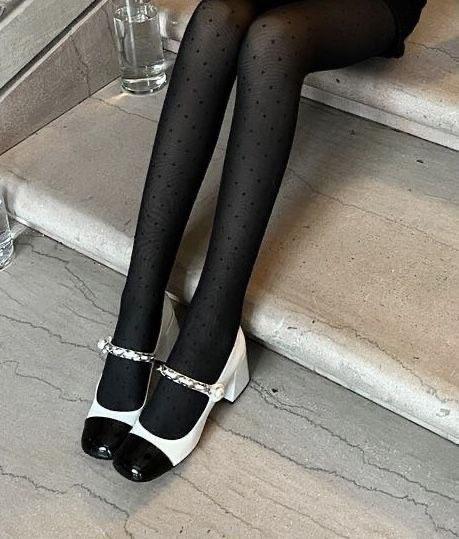 miu배색 펌프스+풀박스