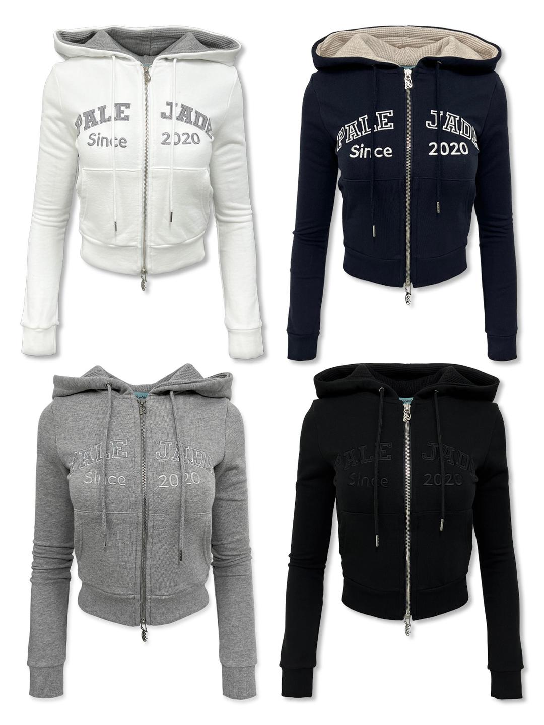 Retro Patch Hooded Zip-Up 2023
