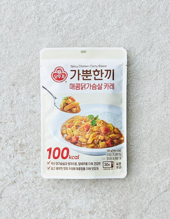 [오뚜기]가뿐한끼_매콤닭가슴살카레 130g