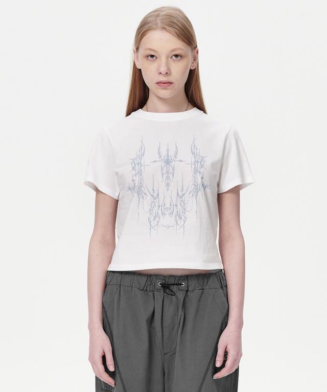 人気【CRITIC】WORMHOLE LOGO CROP FIT T-SHIRTS Women's WTT crop top – WTT Gear