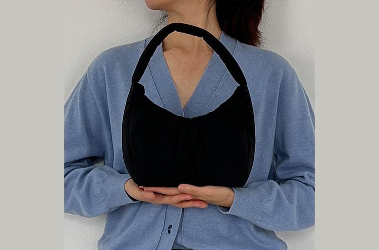 [펄럭] Dumpling bag_black (재입고)