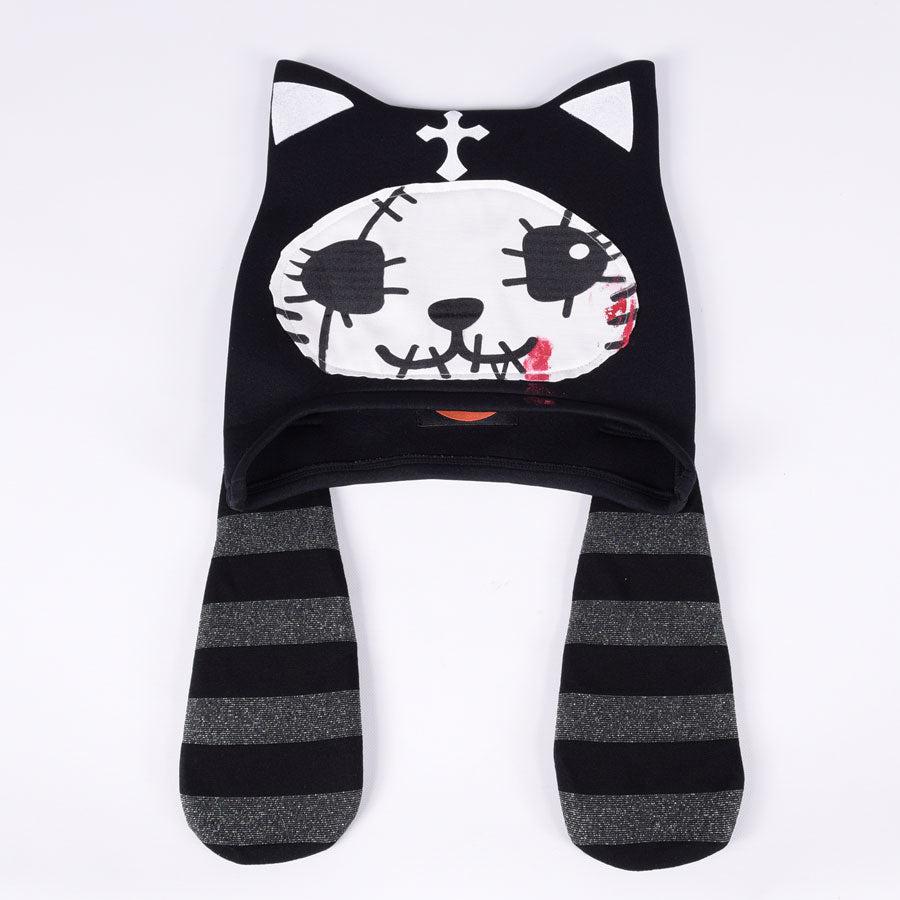 Kitty ANGRY Knit Hat