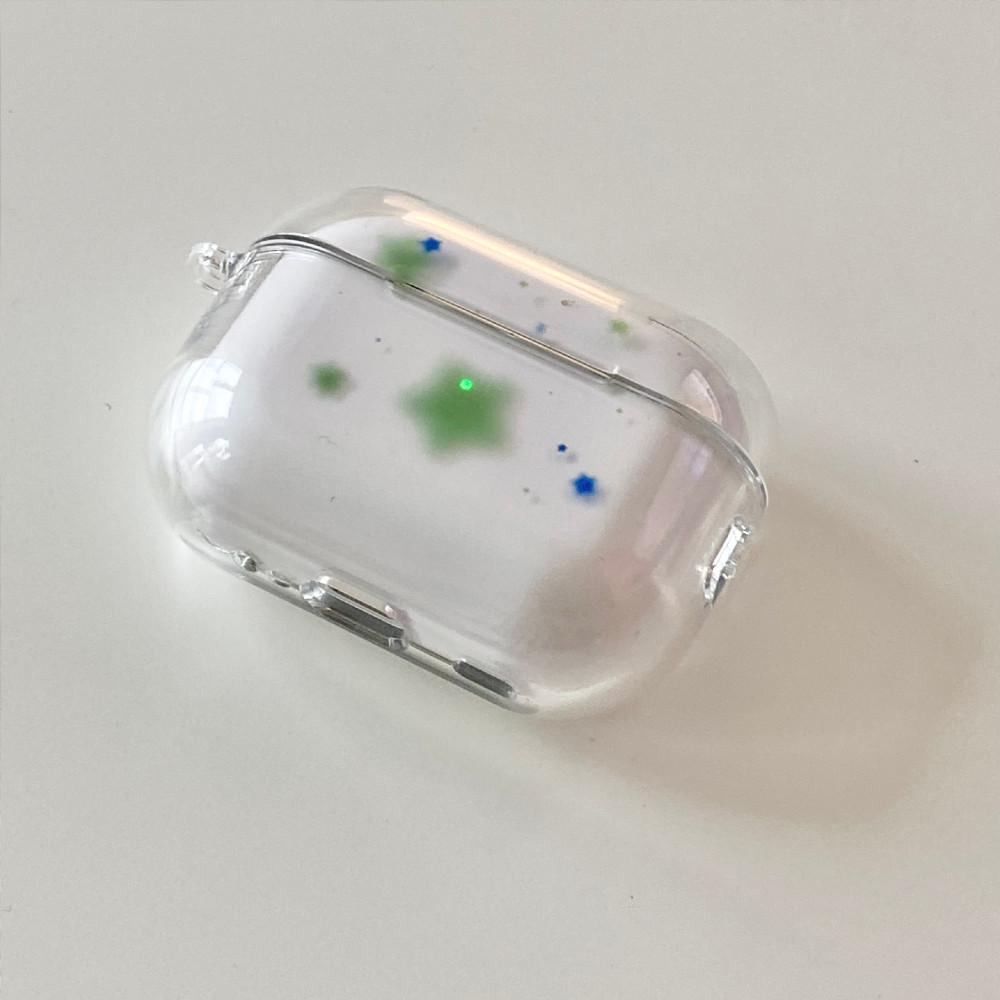 포프트 트윙클 투명 하드 에어팟 프로2세대 케이스