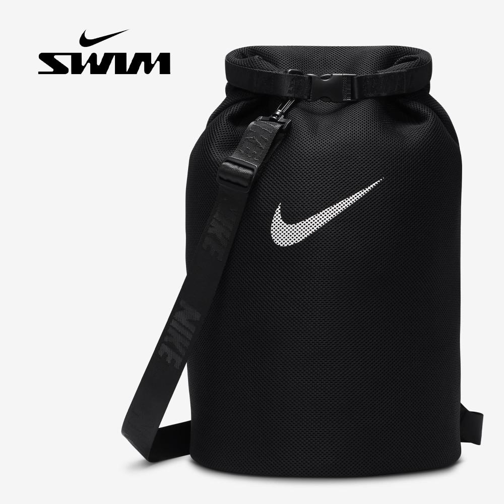 나이키스윔 수영 방수 가방 메쉬 슬링 백 10L 블랙