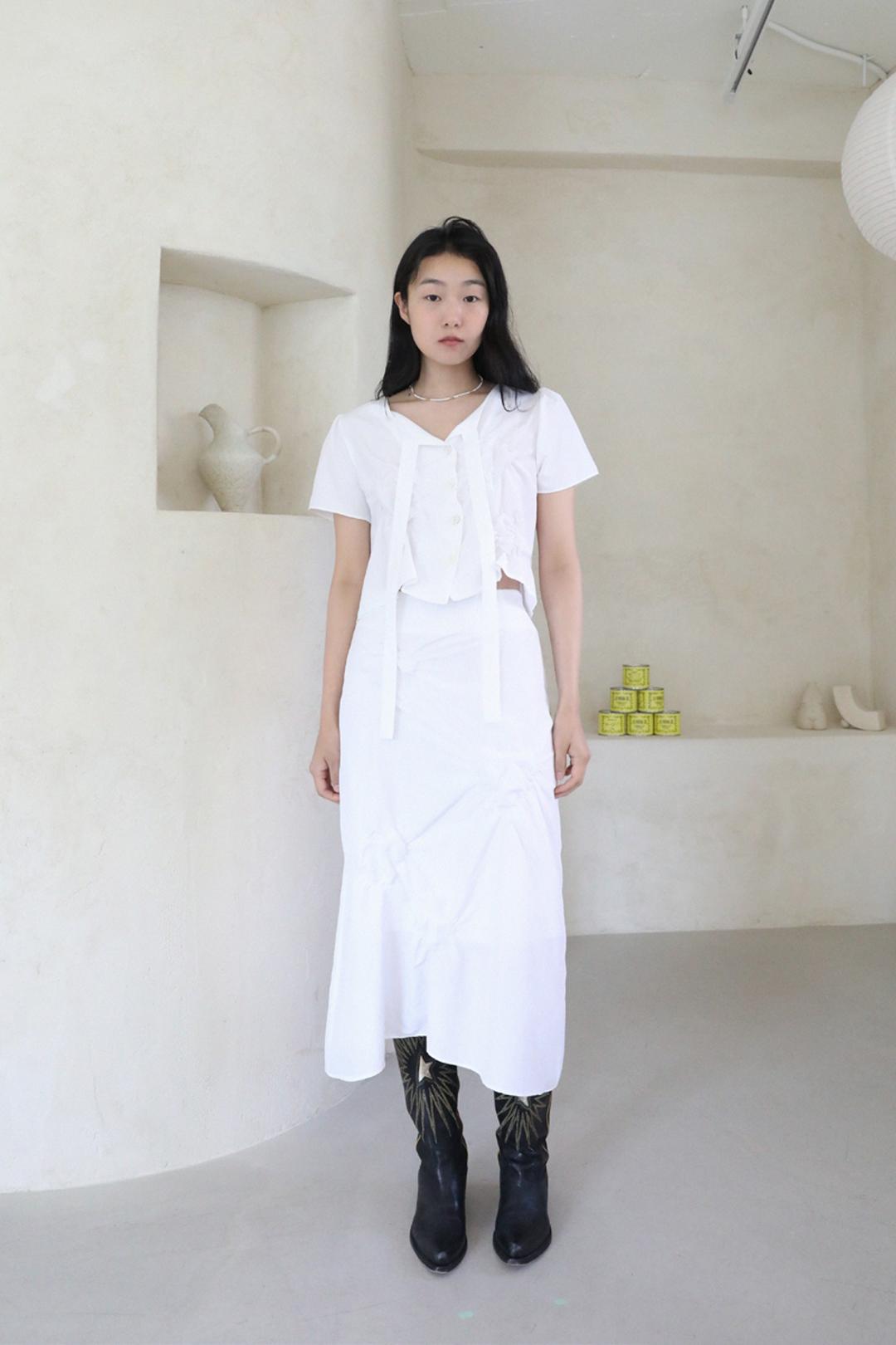 [일시품절]For Sunshine Moments Skirt_White (6/26일 재입고 예정)