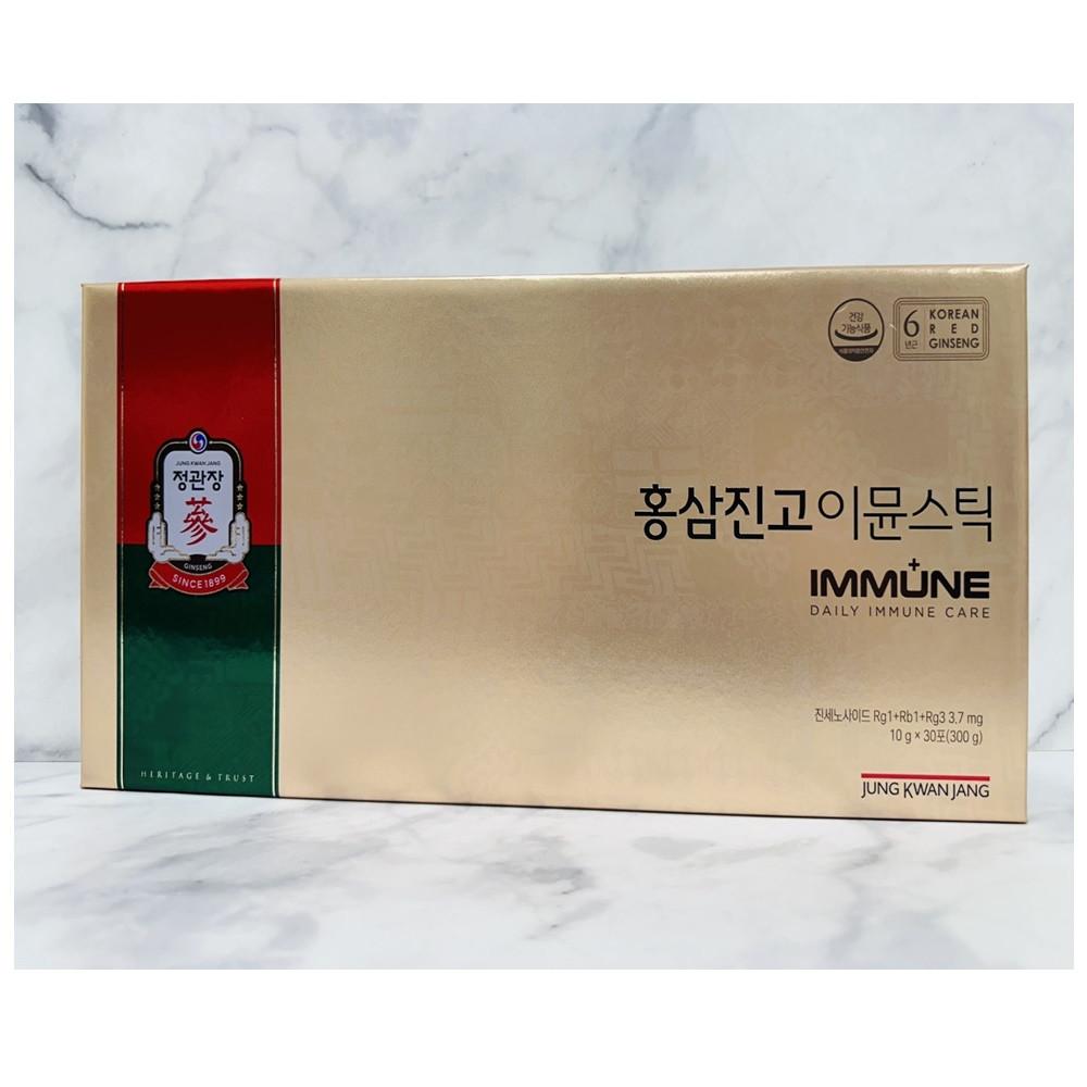 정관장 홍삼진고 이뮨스틱 10g x30포 (유통기한:26년7월26일)