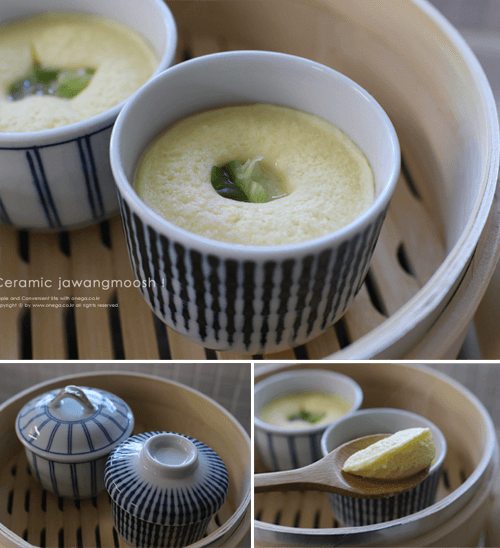 자왕무시(계란찜) 그릇 3가지타입