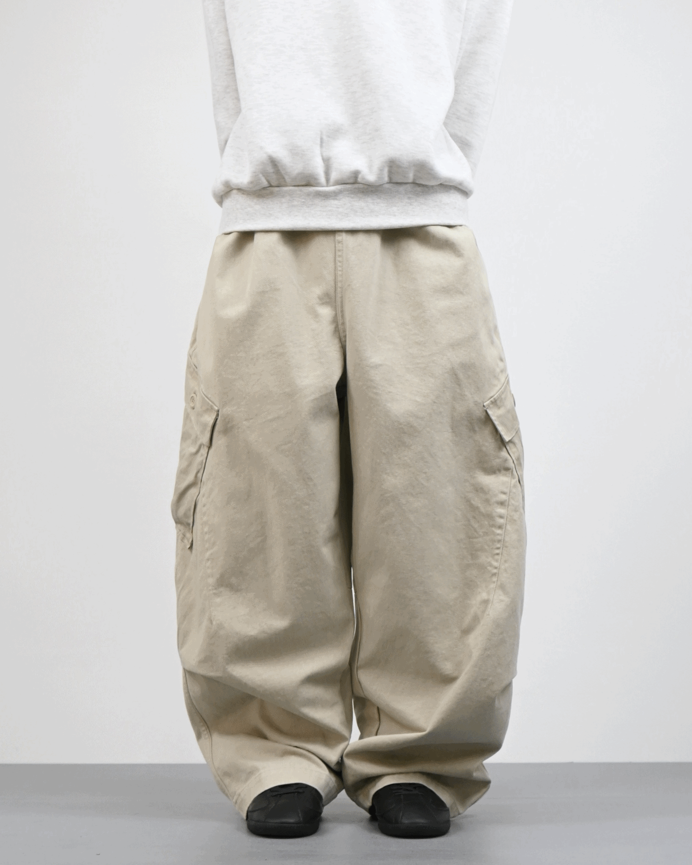 kacion balloon cargo cotton pants