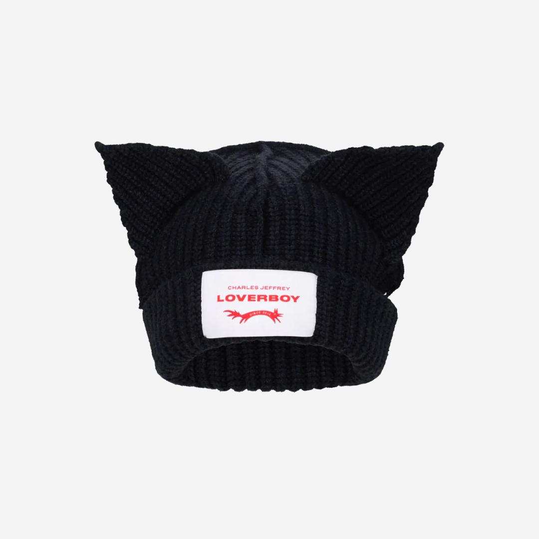 Charles Jeffrey Loverboy Chunky Ears Beanie Black