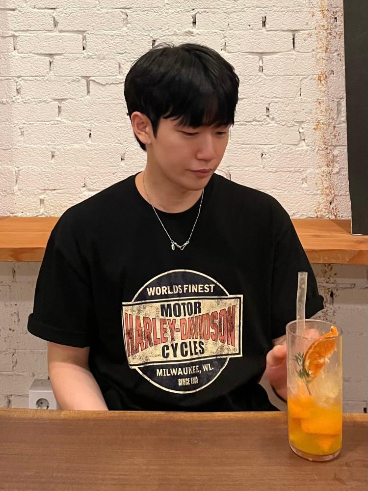 할리 빈티지 반팔 티셔츠 3C